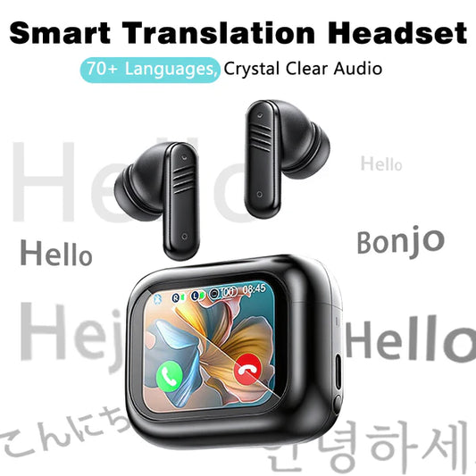 Bluetooth 5.4 AI Translation Earbuds