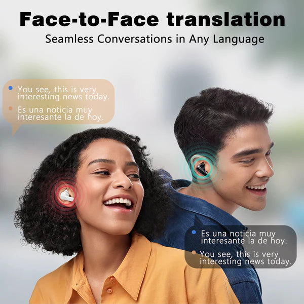 Bluetooth 5.4 AI Translation Earbuds