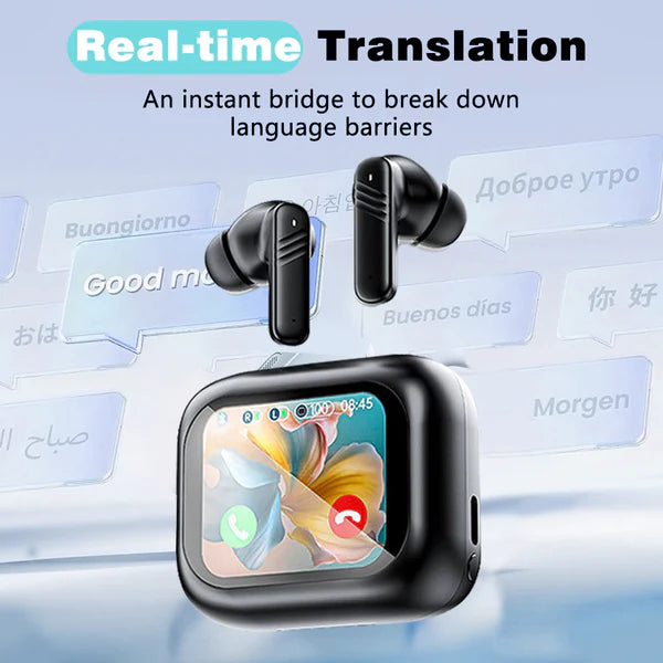 Bluetooth 5.4 AI Translation Earbuds